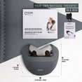 thumbnail image 3 of Icon Best Shiatsu Rechargeable Heated Deep Kneading Neck, Back, shoulder Massager for Home Office Use, 3 of 9