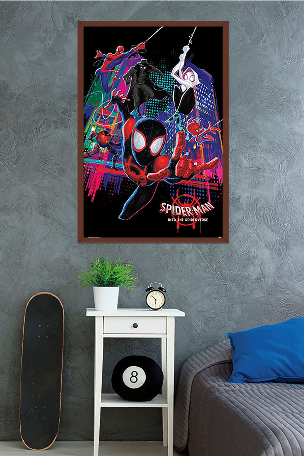 Marvel Cinematic Universe - Spider-Man - Into The Spider-Verse - Group Wall  Poster, 22.375 x 34 