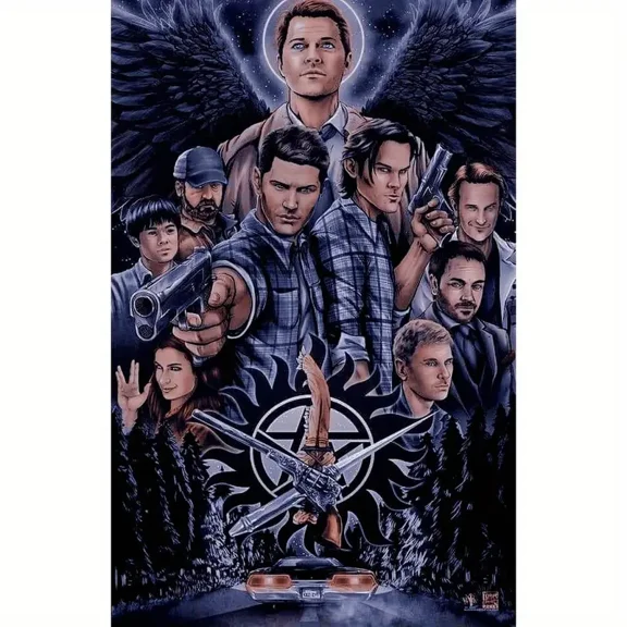 5D Diamond Painting Kits for Adults Diamond Art  Supernatural Theme Diamond Painting Full Drill Diamond Crystal Rhinestone Embroidery Crafts Kits for Home Wall Decor Gifts