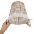 thumbnail image 3 of UPOUART 1Set Sturdy Laundry Hamper Assorted Color Constructed with Rope and Fabric for Family Use, 3 of 8