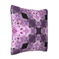 thumbnail image 2 of ZICANCN Kaleidoscope Mandala Fractal Pink Throw Pillow Covers, Bed Couch Sofa Knit Decorative Pillow Covers for Living Room Farmhouse, 22"x22", 2 of 8