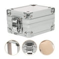 thumbnail image 5 of KAKOWELY watch shaker Aluminum Watch Container Box with Lock Watch Storage Silver Case3.54"X2.76"X2.17", 5 of 5