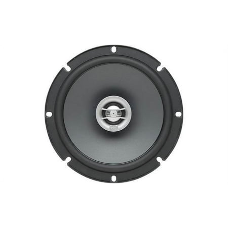 Powerbass - OE Series 6.5in.2-Way Coaxial Speaker with Grey Injection Molded PP and Carbon Fiber Cone - Black
