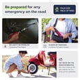 thumbnail image 6 of Woowind BP188 Electric Bike Tire Inflator Portable Air Compressor, Schrader Presta Dunlop Valves, 120-150 Psi, for Bicycles, 6 of 9