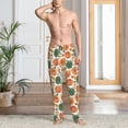 thumbnail image 4 of Bingfone Autumn Pumpkins Mens All Over Print Sleep Pajama Pants-Small, 4 of 5