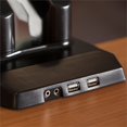 thumbnail image 4 of Bush Meubles d'Affaires Réglable Double Moniteur Bras en Satin Noir, 4 of 10