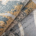 thumbnail image 3 of 2' X 3' Beige And Gray Floral Power Loom Distressed Stain Resistant Area Rug, 3 of 8