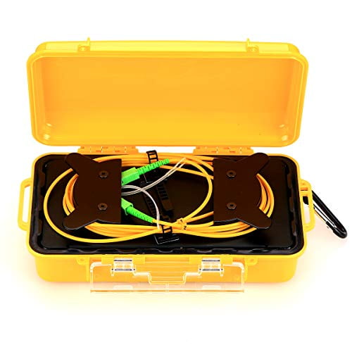 Fiber Optic Test Tool SC/APC SM?9/125?OTDR Launch Cable Box 1km Extension Cord OTDR