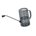 thumbnail image 2 of Regadera de largo de 1000 ml con cabezal de pulverización desmontable, regadera pequeña para interior, jardín, patio, césped, bonsái Gris mayimx Regadera, 2 of 9