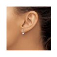 thumbnail image 3 of Small Sterling Silver Twin Heart Dangle Post Earrings, 3 of 4
