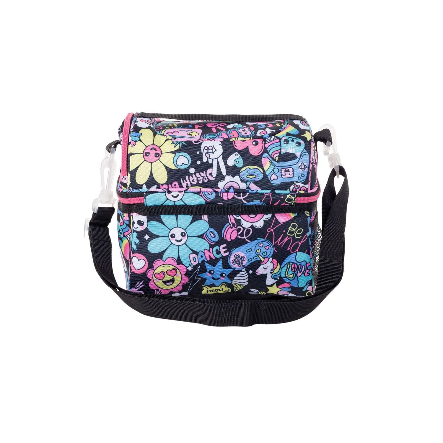 Sac à lunch en dome, noir