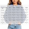 thumbnail image 6 of FRSASU Girl's Cropped Hoodie Long Sleeve Fuzzy Plush Pullover Casual Solid Color Short Hooded Sweatshirt Top Navy, 6 of 8