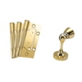 thumbnail image 2 of Bisagras y topes para puertas Soledad Aleación de zinc Dorado, 2 of 10