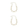 thumbnail image 3 of stanreset 1PCS Rivet Necklace Punk Goth Handmade Rivets Chokers Necklace Rock Gothic Chokers gold 2Set, 3 of 6