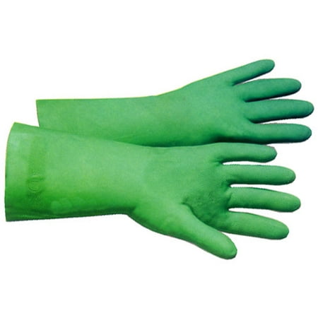 Nitrile Flock Lined 15 Mil Glove 13 inch length (Sold by Dozen) Size Medium