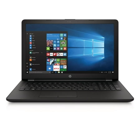 HP 15-bs212wm 15.6" Laptop, Windows 10, Intel Celeron N4000 Processor, 4GB Memory, 500GB Hard Drive, DVD, Jet Black