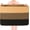 Black Jute, variant on 112L Extra Large Blanket Basket Holder Living Room, 25"x17"x16" Rectangle Rope Woven Storage Basket with Handles for Laundry, Pool Towels, Shoes, Dog Toy Organizer Bin Box, Light Brown