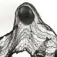 thumbnail image 5 of Black Spooky Cloth,Halloween Creepy Cloth Black,Large Black Scary Creepy Gauze,Windows Entryways Cover Gauze for Halloween Party Outdoor Handing Home Wall Decor Supplies,Creepy Gauze for House, 5 of 9