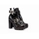 thumbnail image 1 of Botin de tacon ancho Casual para Dama Hanna MX Yonce Black Croc, 1 of 2