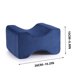 thumbnail image 3 of Almohada de espuma viscoelástica para rodillas y piernas, almohada entre rodillas, cojín para dormir entre quienes duermen de lado, para aliviar la torcedura de la columna vertebral, el, 3 of 3