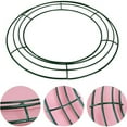 thumbnail image 2 of TIELUTT Garland Ring Making Kit Ribbon Necklace Making Kit Charms DIY Round Wreath Frame Rings 60” Wreath Door for Valentines Day Welcome Signs for Wreaths Christmas for Windows Grapevine Heart Wreath, 2 of 7