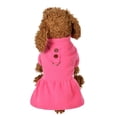thumbnail image 4 of Dujiujun Pet Dress Comfortable Dogs Winter Warm Clothes Fashionable Cats Pullover Skirt with Traction Ring Pet Supplies, 4 of 7