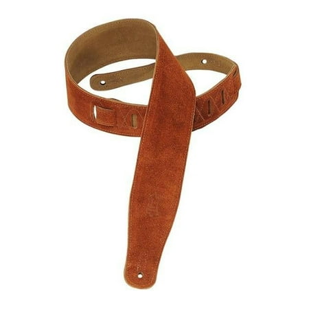 Levy s MS26 2.5  Hand-brushed Suede Guitar Strap  Copper