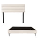 thumbnail image 1 of Box Base cama Slim Individual + Cabecera Logan Beige, 1 of 6
