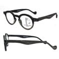 thumbnail image 2 of 2 Pack Round Wood Grain Reading Glasses Progressive Readers Presbyopic glasses, 2 of 3