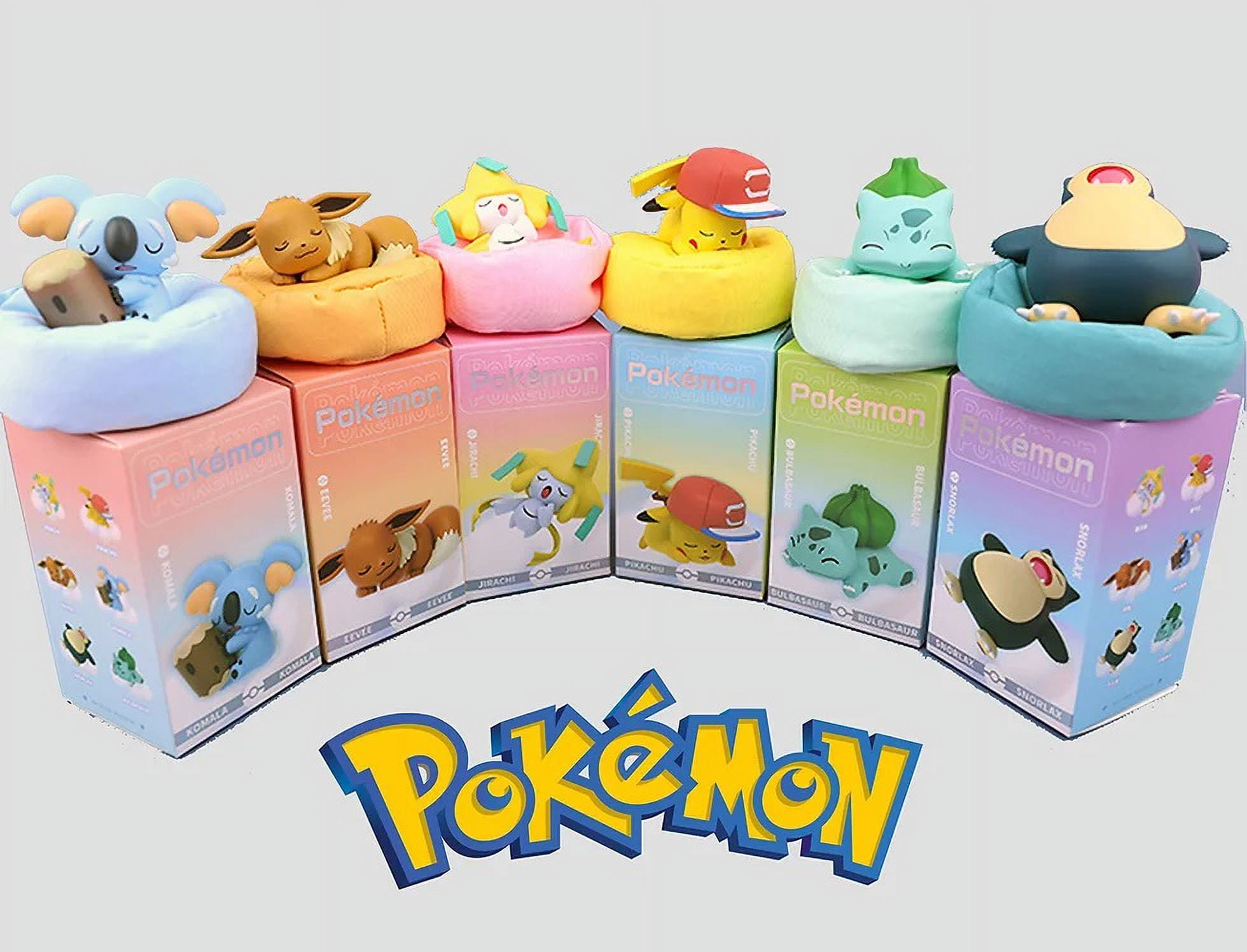 Pokemon Langbowang 6” Sleeping Pokemon Figurine with Sleeping Bag