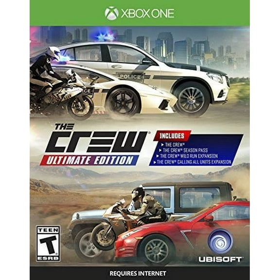 The Crew Ultimate Edition, Ubisoft, Xbox One, 887256024642