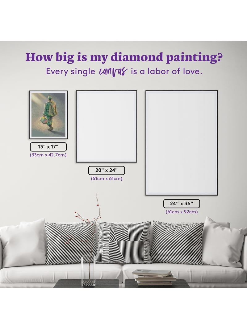 DIAMOND ART CLUB® Heading Home Diamond Painting Kit, Fun DIY