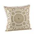 thumbnail image 1 of SARO LIFESTYLE Oreiller Rembourré en Poly Design Martina 20" Naturel, 1 of 1