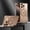 Gold, variant on Dteck Minimalist Bumper Frame Phone Case for iPhone 15, Shockproof Kickstand Aluminum Metal Frameless Design Bumper Case, Protective Shock Grade Shell, Black
