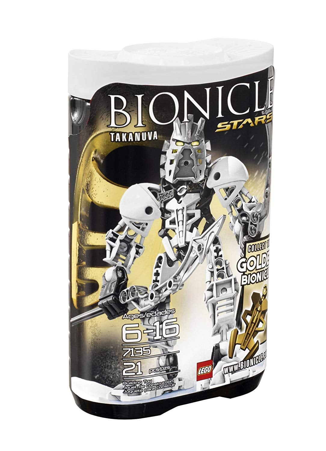 NEW & SEALED 7136 Lego GOLDEN BIONICLE COLLECTION  Skrall 