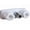 White, variant on Valterra PF213246 Plastic Two-Handle 3-3/8" RV Faucet with Quick Connect - White