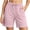 Watermelon Red, variant on Feancey Womens Athletic Shorts Drawstring Elastic Waist Workout Shorts Soft Comfy Lounge Pajama Bottoms Casual Home Sleep Shorts with Pockets Black L