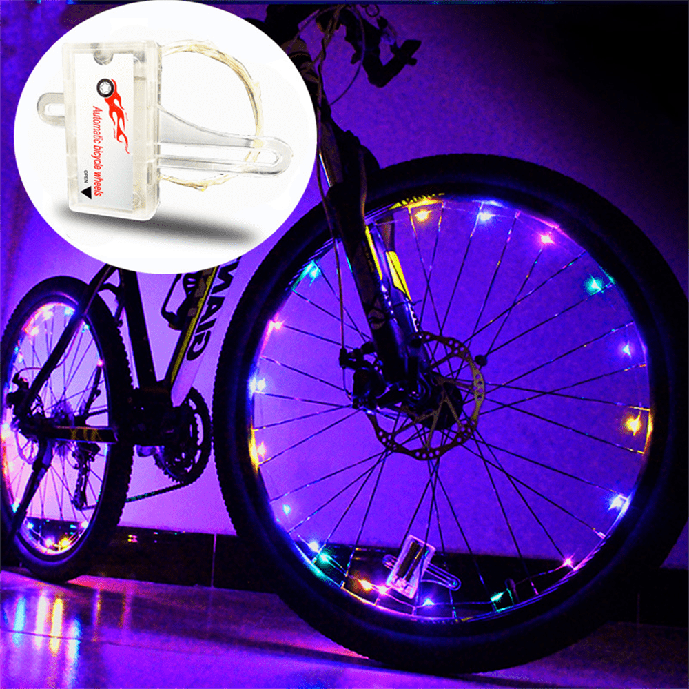XGeek Bicycle Wheel Accessory Light for Color-Changing - Walmart.com