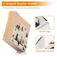 thumbnail image 5 of Yayeee Napkin Holder for Table Set of 2 Kitchen Paper Tissue Organization, Cats Reading Pattern, 5 of 8