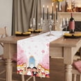 thumbnail image 2 of Table Runners 72 Inches Long Dress Scarves, Japanese Wedding Farmhouse Kitchen/Dining Table Runner, Coffee Tablerunners, Cute Owls Pink Cherry Blossoms 14x72 Inch, 2 of 9
