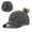 Black, variant on Women's Baseball Cap Ribbon Embroidered Washed Ponytail Friendly Baseball Cap Trucker Hats Women Brown
