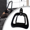 thumbnail image 1 of Colaxi Cable Attachment V Bar Row Attachment Pulldown Attachment Portable Double D Handle Ergonomic Row Handle for Exercise Training, 1 of 8