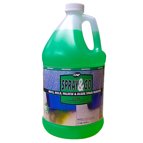 SPRAY&GO Moss, Mold, Mildew & Algae Stain Remover by CAF Outdoor