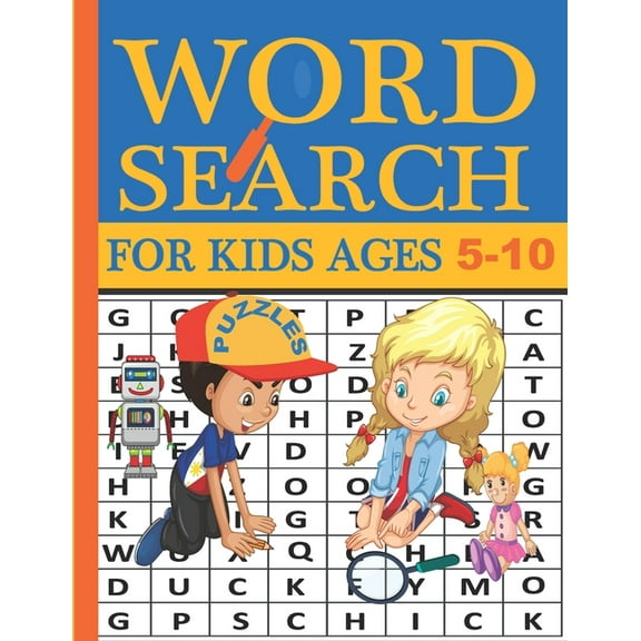 Word Search for Kids Ages 5-10