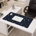 thumbnail image 3 of Long Mouse Pads for Desk,Blue Sun Moon Cloud Star Comet Pattern Desk Mats on Top Of Desks, Desk Mouse Pad Extra Large with 3mm Non-Slip Base and Stitched Edge for Gaming,Office,Work,Home 31.5"x15.7", 3 of 6