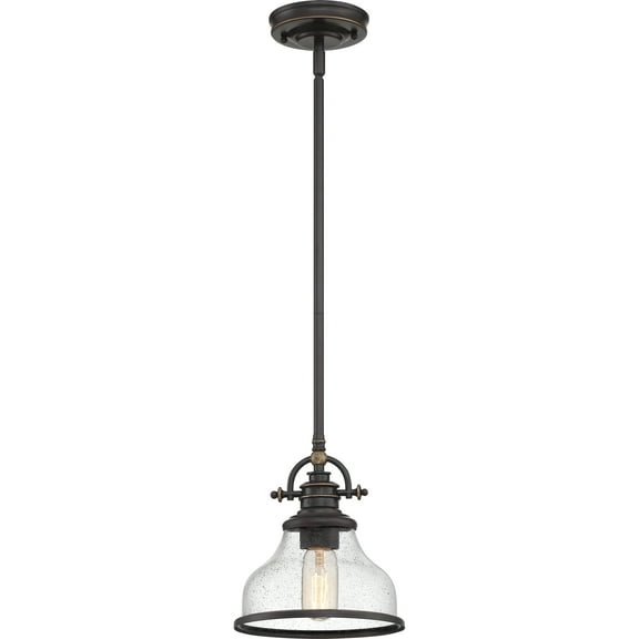 Quoizel GRTS1508PN One Light Mini Pendant Grant Palladian Bronze