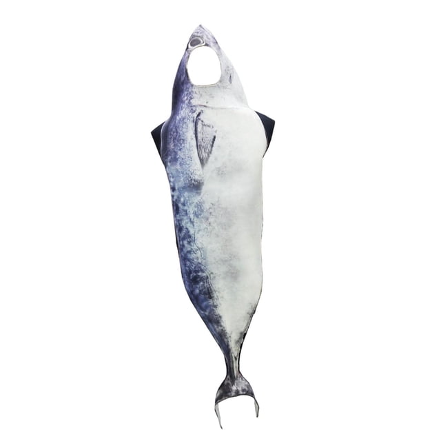 KLKCMS Costume d'Halloween Cosplay Vêtements pour Mascarade Jeu de Rôle Fournitures de Fête Poisson