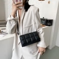 thumbnail image 1 of Bolso cruzado cuadrado con solapa de Color sólido para mujer bandolera Likrtyny de hombro a la moda bolso de diario Simple Popular para mujer, 1 of 9