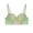 A-Green219, variant on Women's Bras Push Up Flower Embroidery Underwire Supportive Bra Adjustable Spaghetti Straps Shaping Casual Wear Bra