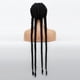 thumbnail image 4 of onlyliua Ofertas Especiales Peluca de Encaje Trenzado, 4 Trenzas Largas, Peluca de Fibra Sintética de Alta Temperatura, Pelucas Frontales de Encaje para Mujeres, Peluca Rubia, Pelucas Negras para Cos, 4 of 7